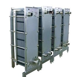 Ti Plate Commercial Plate Heat Exchanger Low Pressure Lose In Evaporating