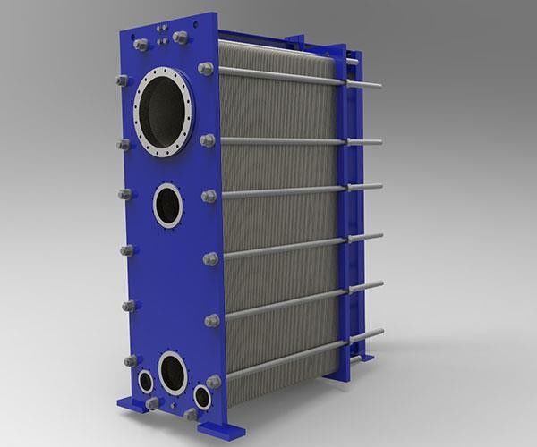 BL Plate Condenser Plate Heat Exchanger For Steam To Water Industry Process